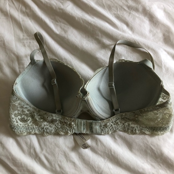 GILLIGAN&O’MALLEY light blue lace push up bra - Picture 4 of 5